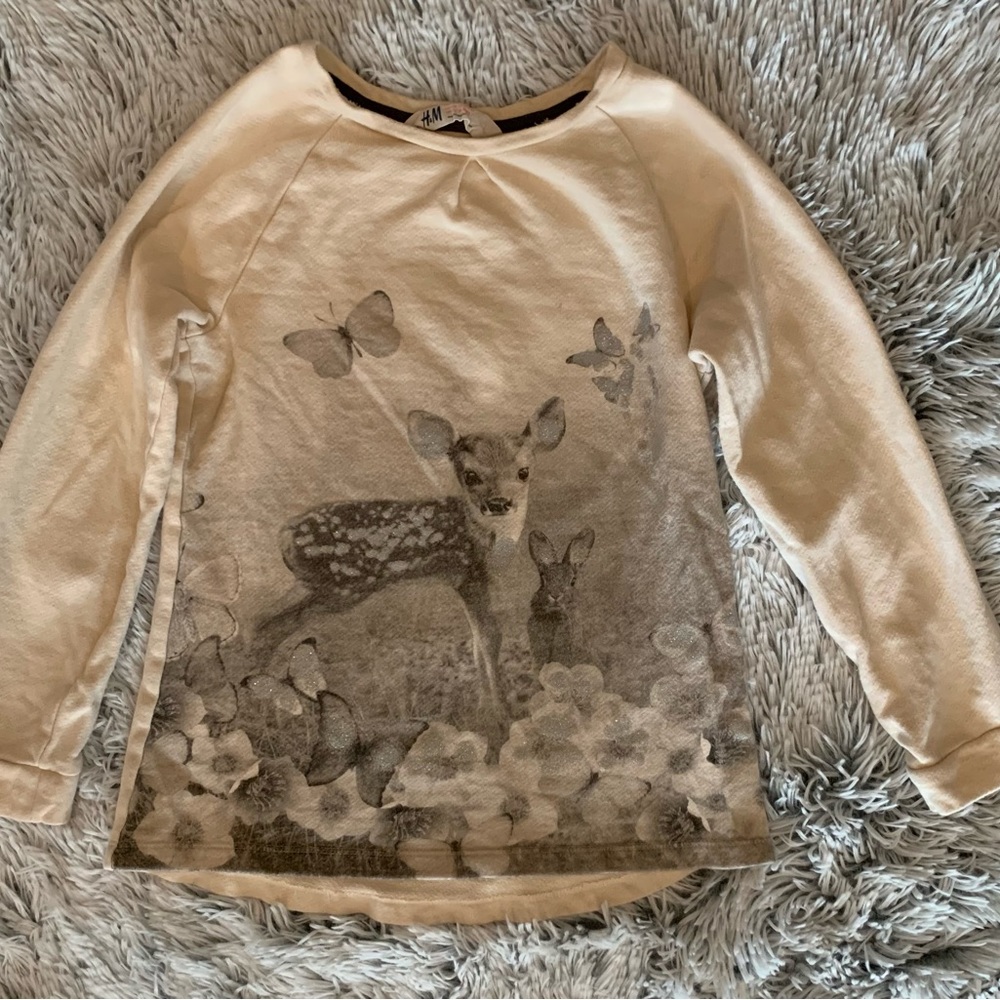 H&M girls sweater 6-8